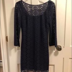 NWT Lilly Pulitzer Navy Topanga Dress